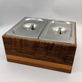 Grillmate Clásica - Caja Parrillera 2 Divisiones